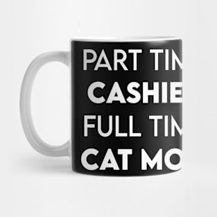 cashier cat Mug